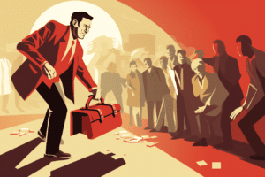 Détournement d'héritage illustration